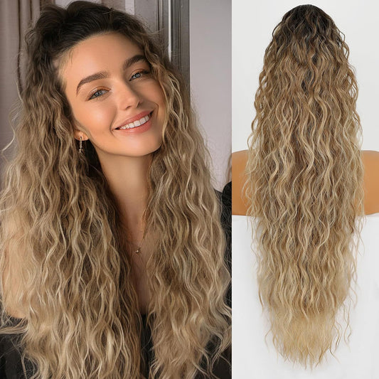 Ombre Twilight Long Curly Hair